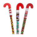 3 Pack Candy Cane Tube Filled With Candy K380606