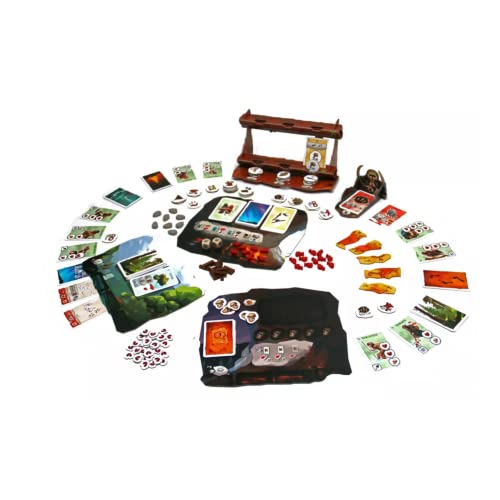 Cooperative Board Game for 2-4 Players, Ages 10+, 45-60 Minute Playtime O1117