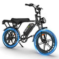 Electric Bike with 20" Fat Tire, 7-Speed Gear, Removable Battery E789548