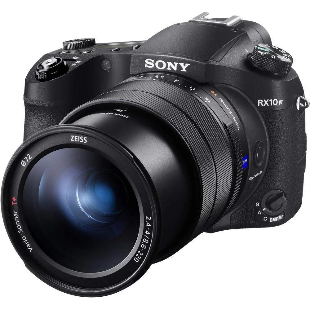 Sony Cyber-Shot Camera with Soft Bag, Tripod, Additional Battery, 64GB Memory Card, Card Reader C43717