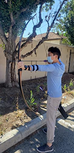 68" Traditional Wood Long Bow K9030