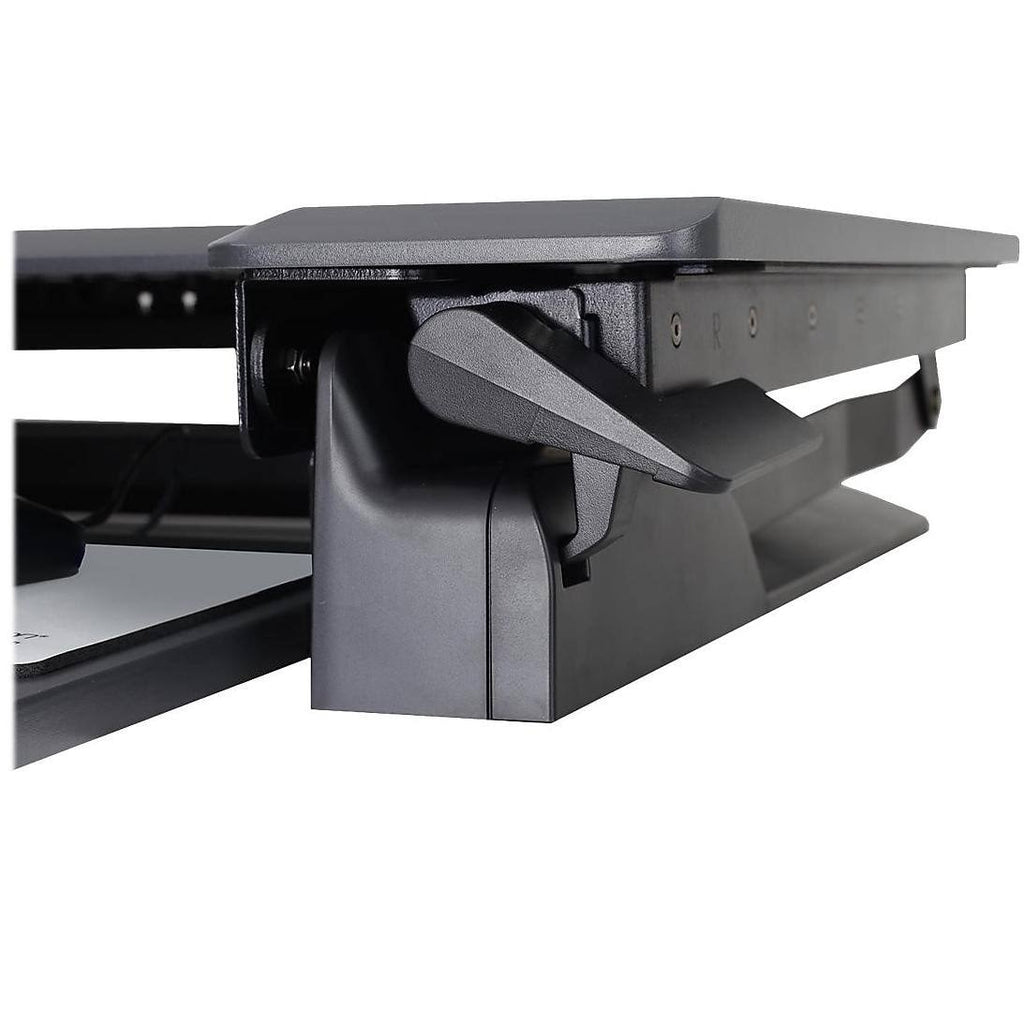 Black Sit-Stand Desktop Workstation E785