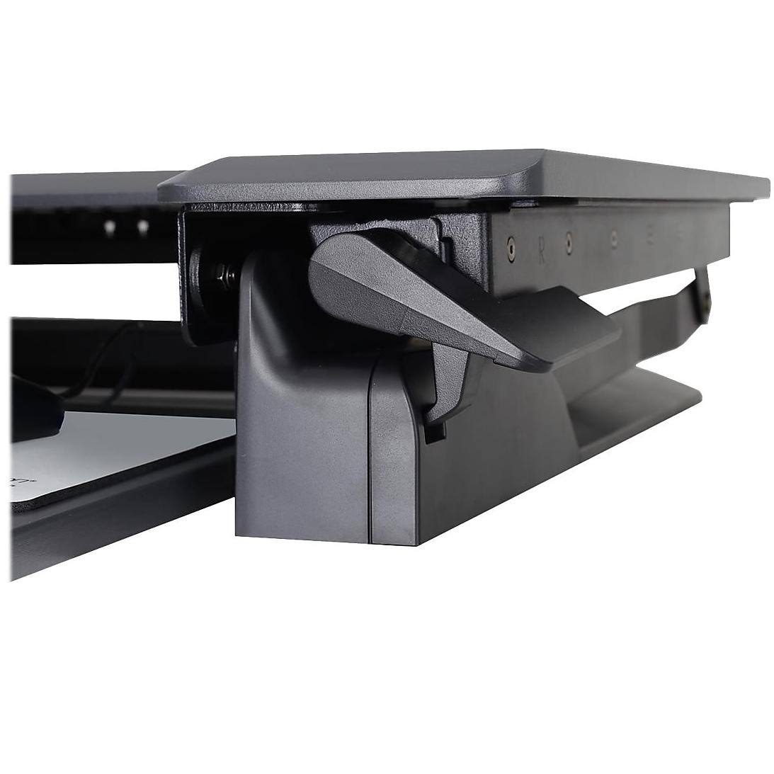 Black Sit-Stand Desktop Workstation E785