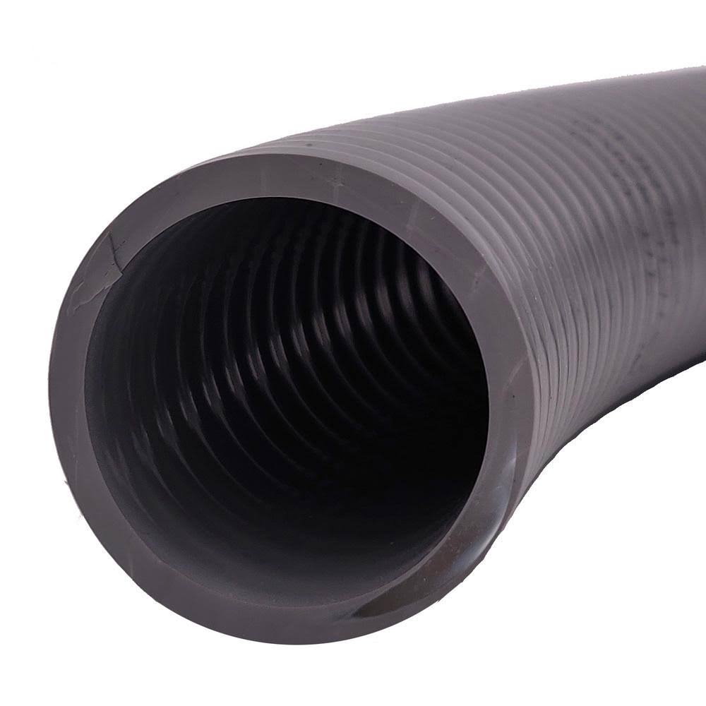 2 in. Dia x 25 ft. Non-Metallic UL Liquid Tight Electrical Conduit Kit with 2 Straight and 2 Angle Fittings D8006