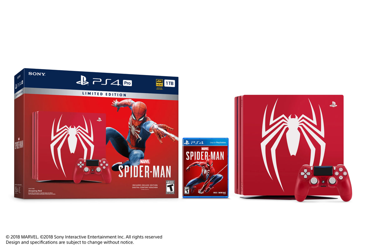 Red 1TB PS4 Pro Bundle P306120