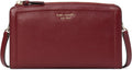 Pebbled Leather Small Crossbody Autumnal Red M855033