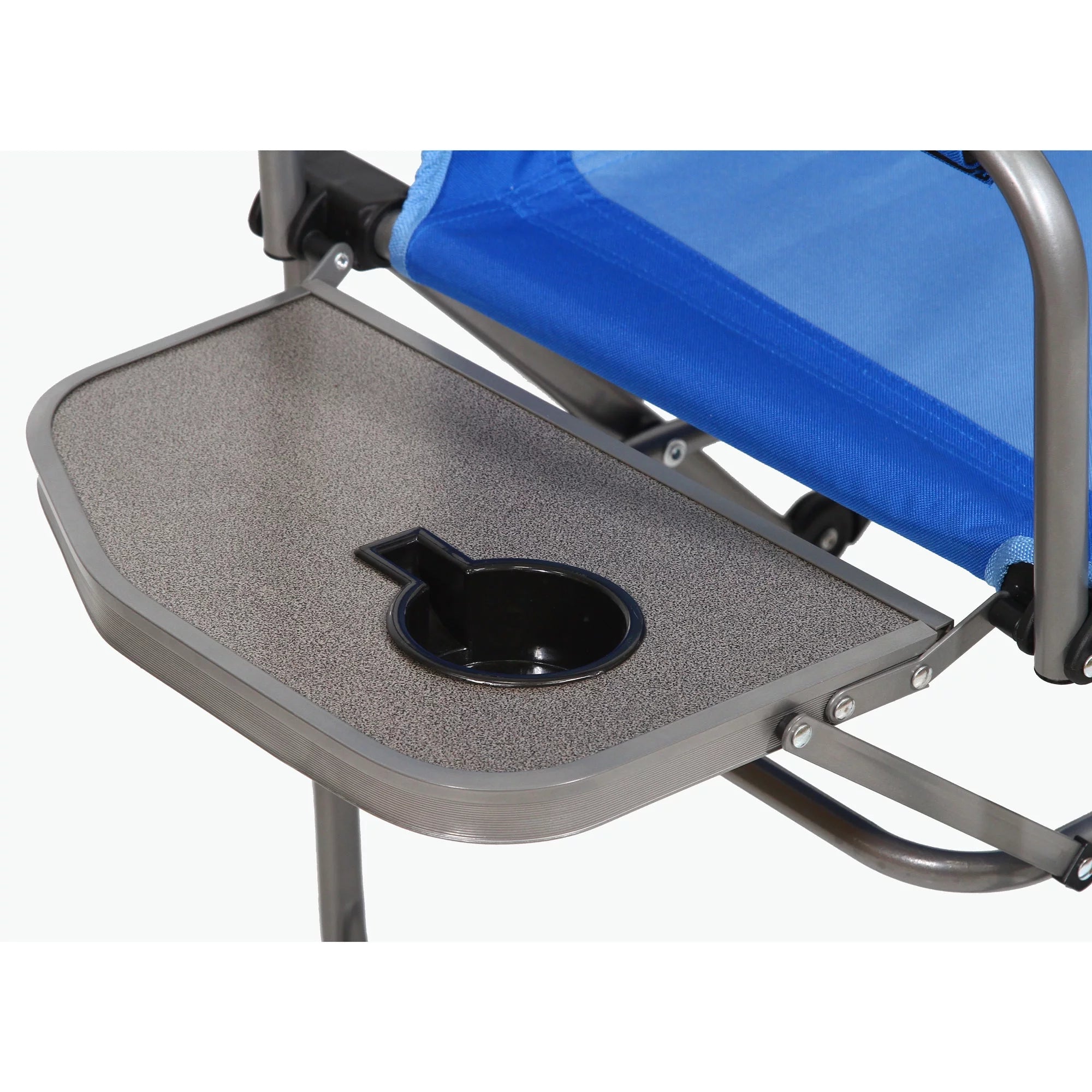 Outdoor Camping Folding Director's Chair with Side Table O4386