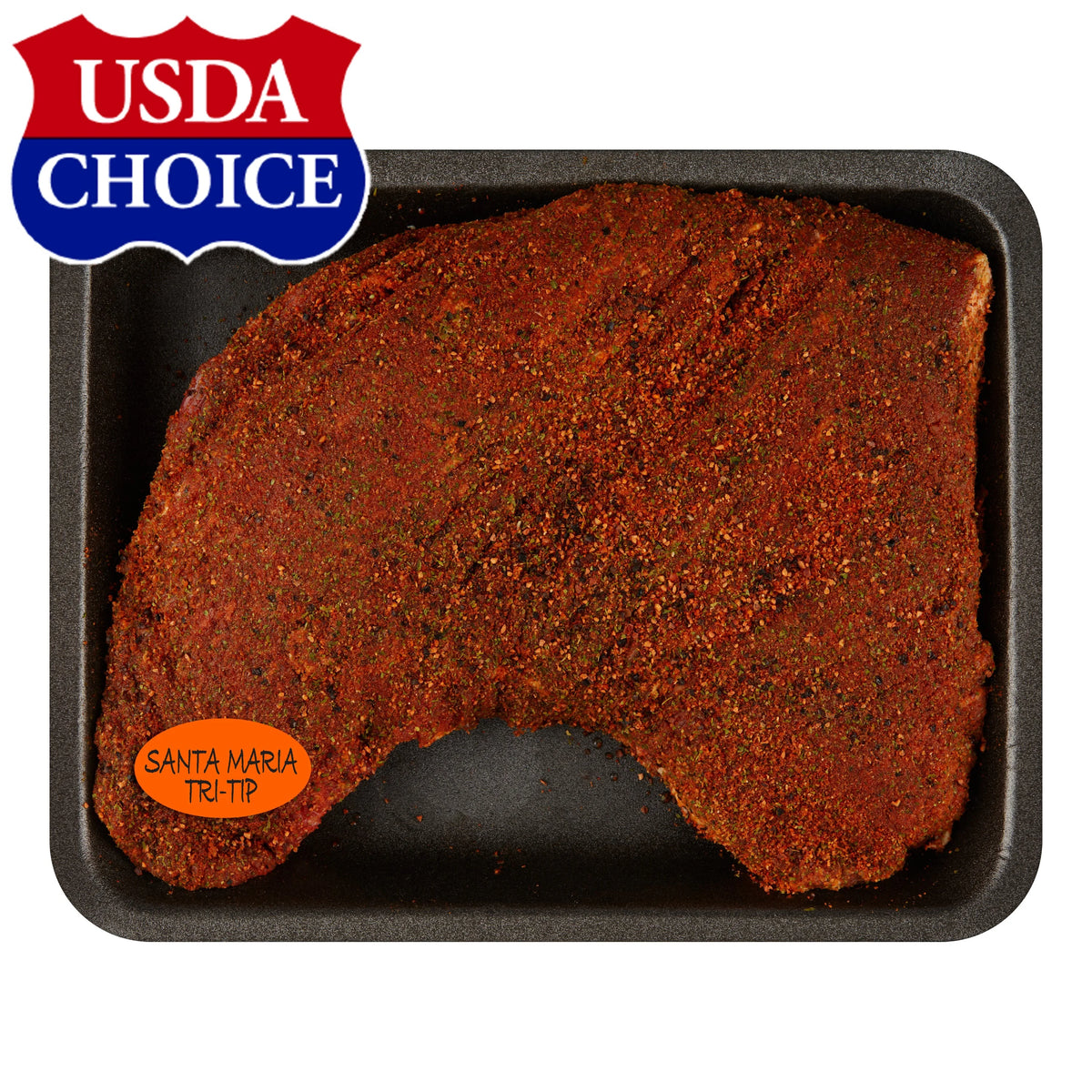 Angus Seasoned Tri Tip Roast, 2.34 - 3.32 lb O59268