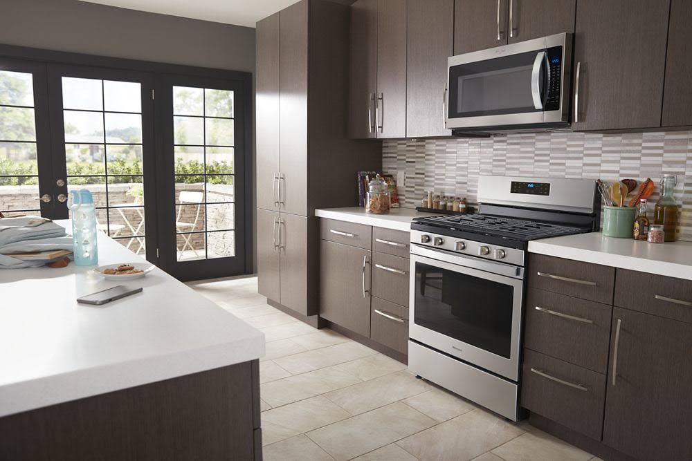 Stainless Steel Freestanding Gas Range 5 cu ft H196762