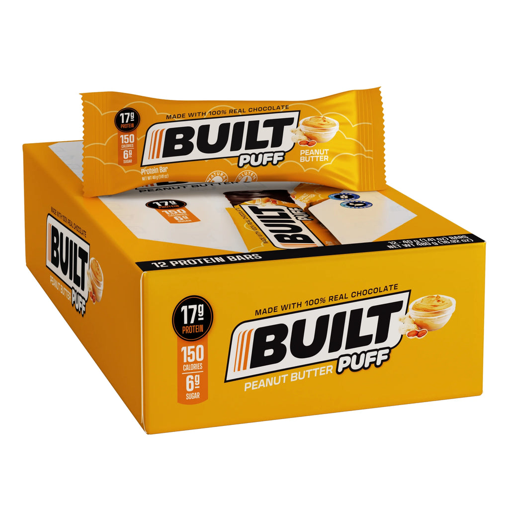 Peanut Butter Puff Protein Bar, 12 Ct Box J373899