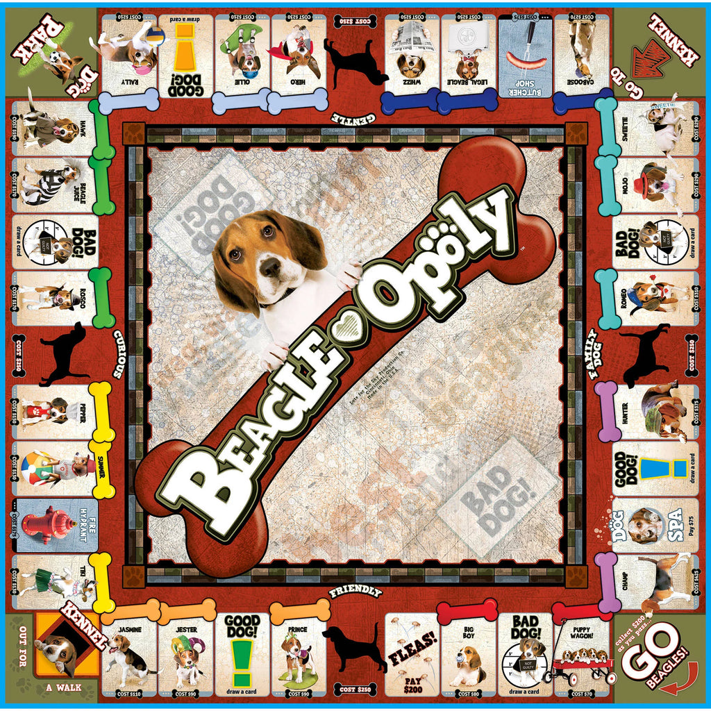 Beagle-Opoly Board Game C780708