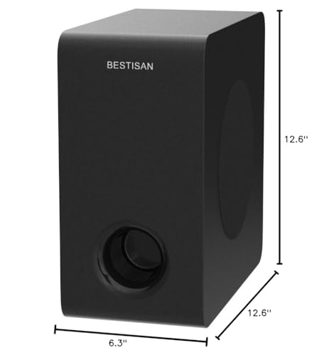 6.5" Active Powered Subwoofer in Black Y8348