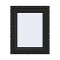 Bronze Vinyl Casement Window with Fiberglass Mesh Screen B68235