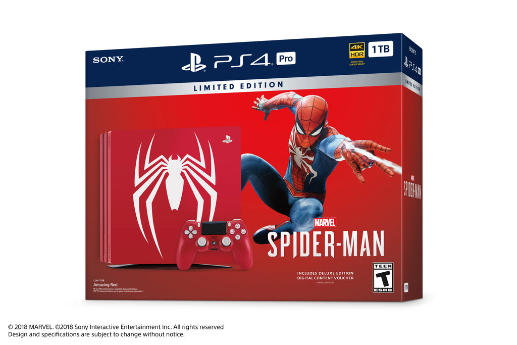 Red 1TB PS4 Pro Bundle P306120