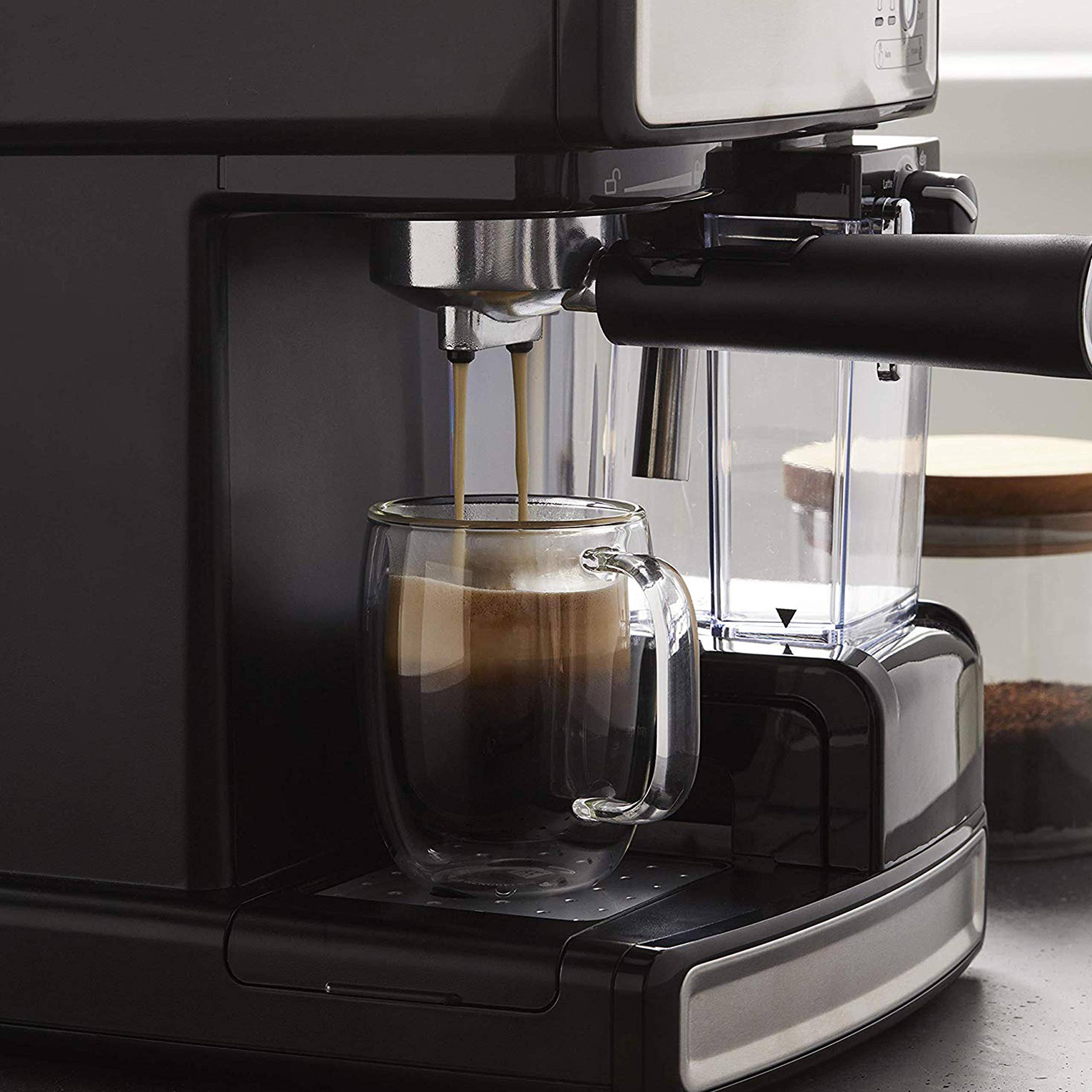 Silver Espresso and Cappuccino Maker W147628
