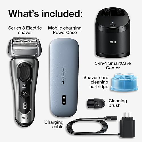 Electric Razor with Shaving Elements & Precision Trimmer, Wet & Dry Z240