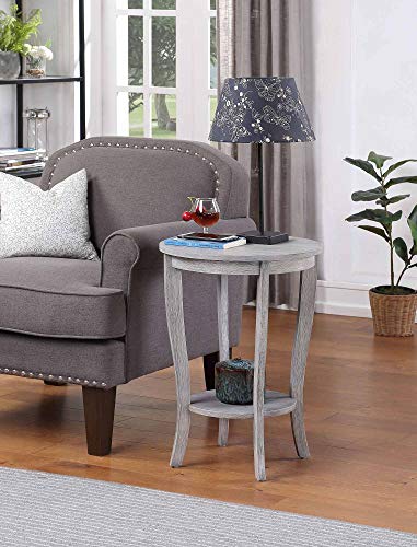 Black Round End Table X632