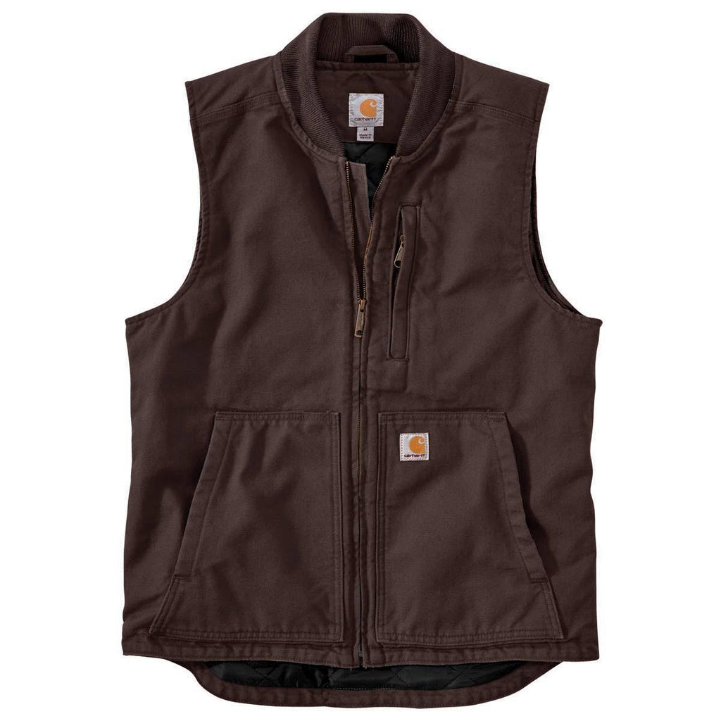 Dark Brown Insulated Duck Vest C152052