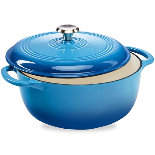 6 Quart Enamel Cast-Iron Round Dutch Oven V283696