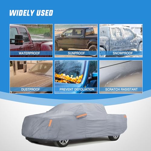 Heavy Duty Waterproof Car Cover with Zipper Cotton C603138