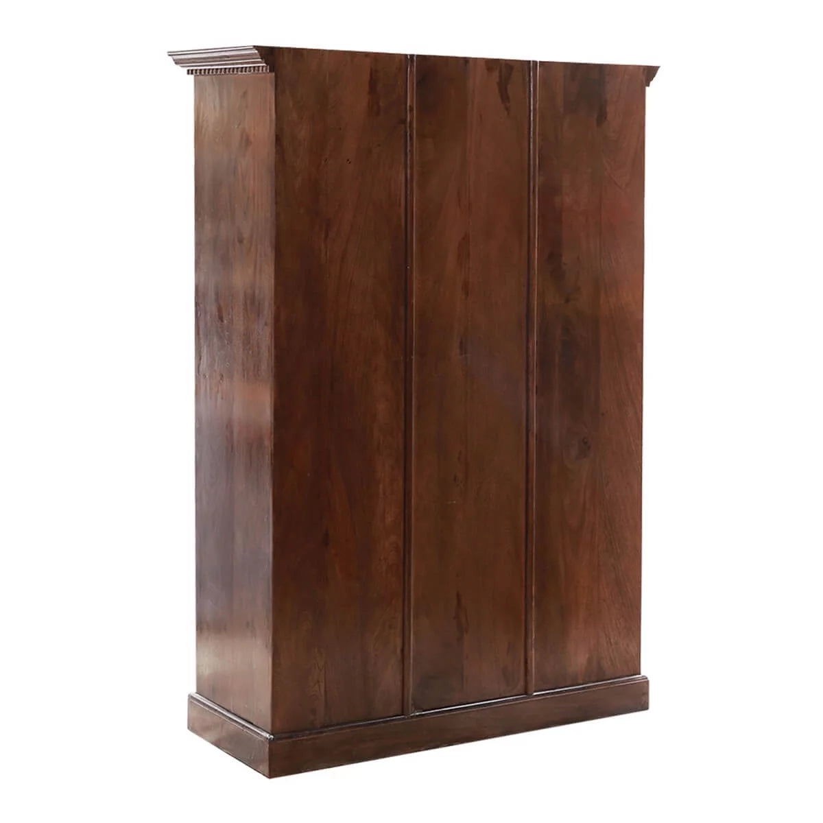 Turquoise Hand Carved Solid Wood 2 Drawer Armoire D853
