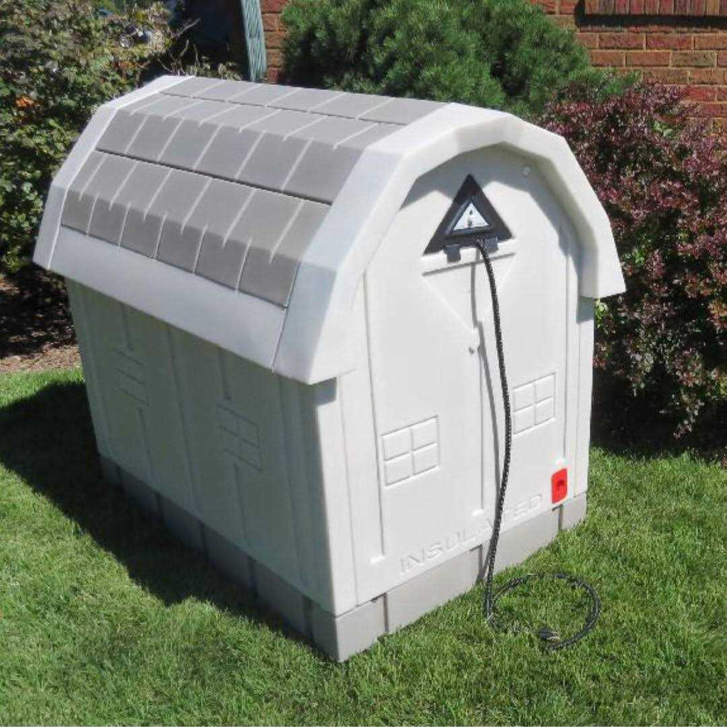 Insulated Dog House with Central Heater Z3337