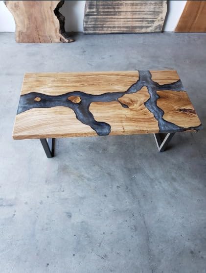 Grey Epoxy Dining Table W61810