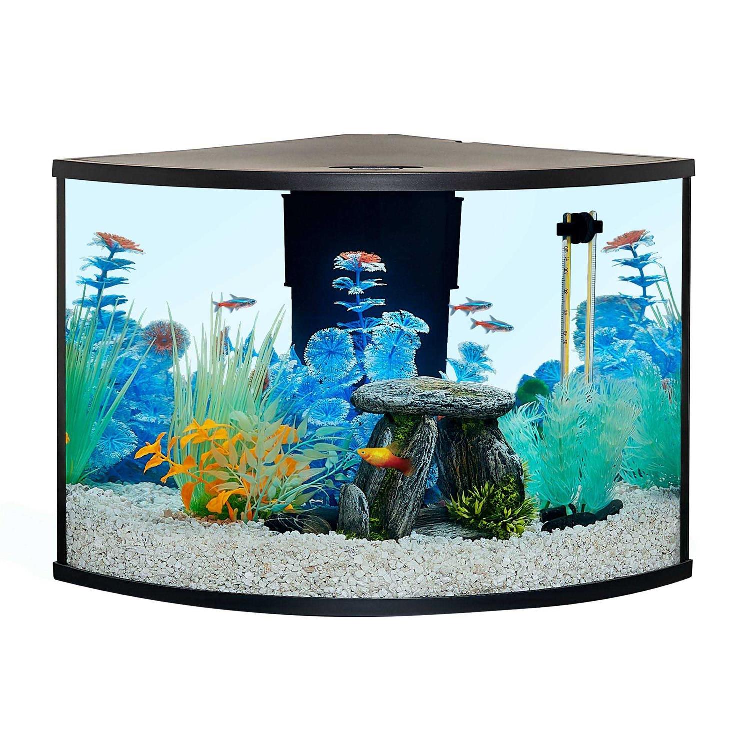 Corner Tank Aquarium Starter Kit H866