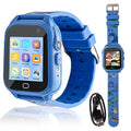 Kids Smart Watch with 26 Puzzle Games HD Touch Screen Camera Music Player Pedometer Alarm Clock Calculator D4677