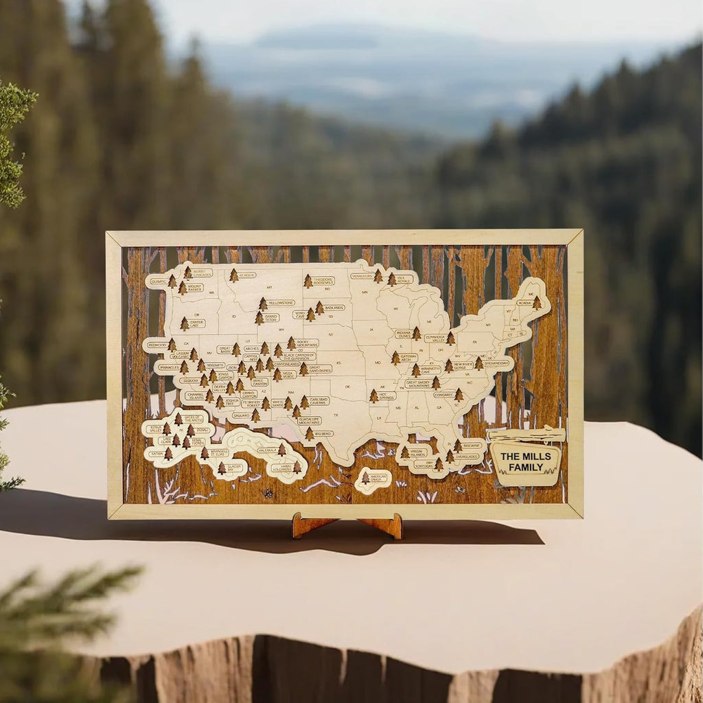 National Parks Map S559032