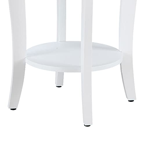 Black Round End Table X632