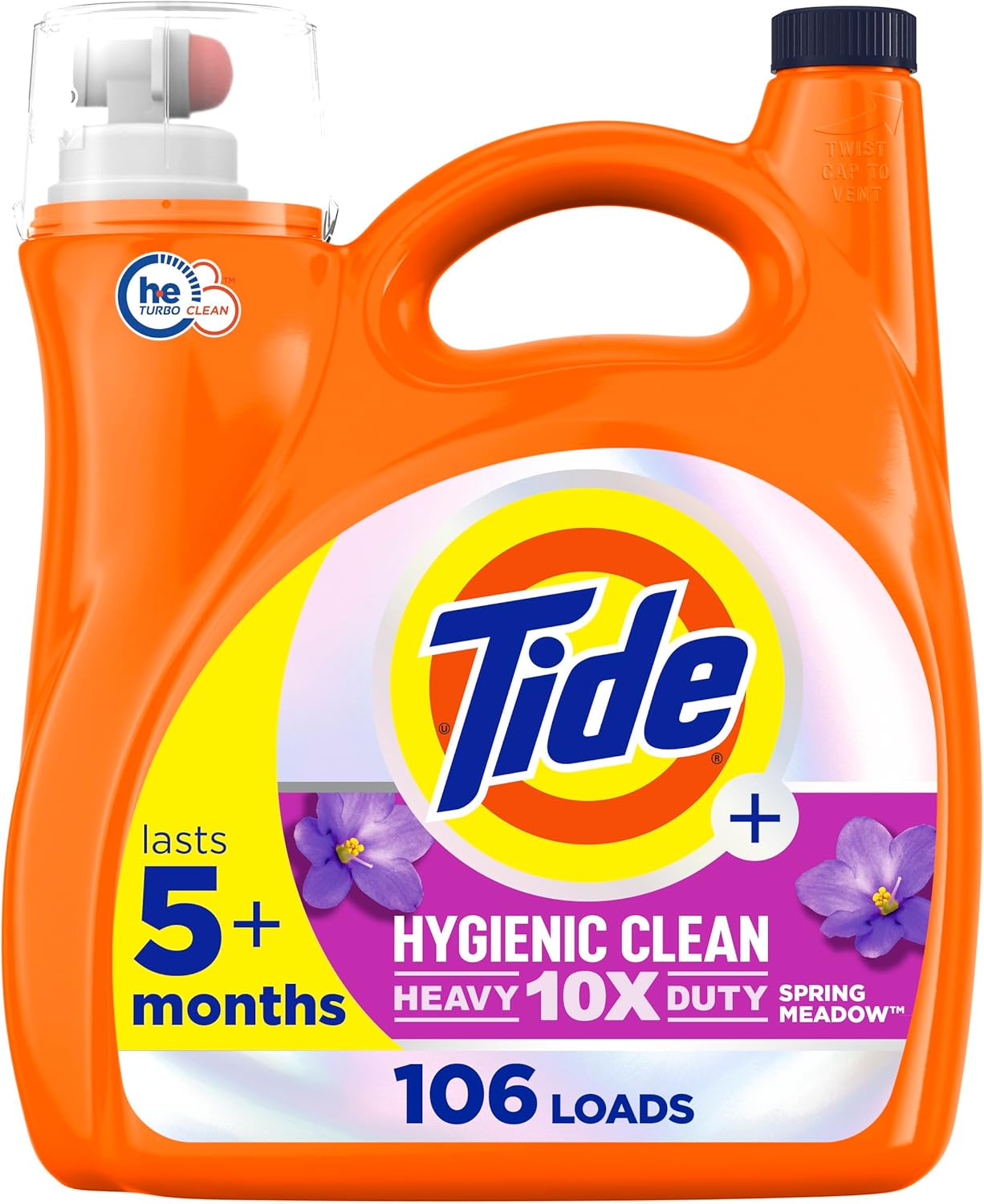 106 Loads Liquid Laundry Detergent, Spring Meadow Scent D53327