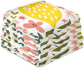 Set of 6 Microfiber Polyester Kitchen Dish Towels 28"x18" V6338