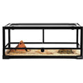Tempered Glass Front Opening Double Hinge Door Terrarium J51854
