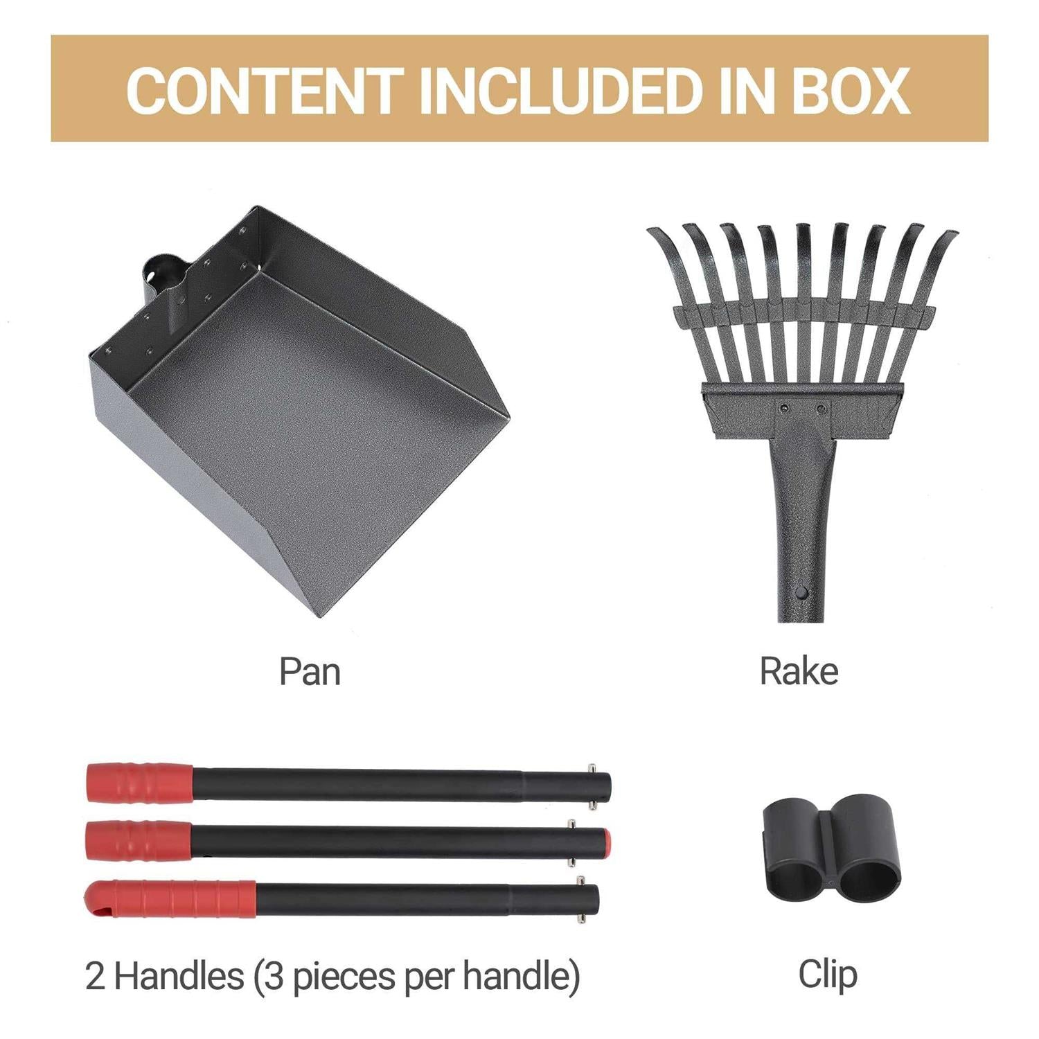 Dog Pooper Scooper and Rake Set M16759