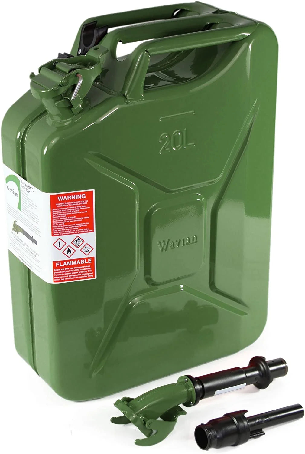 20 Liter Green NATO Jerry Fuel Can N53743