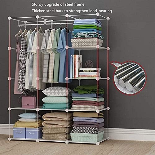 White 75cm Portable Clothes Rack W486747