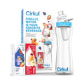 22 oz Plastic Water Bottle with Blue Lid and 2 Flavor Cartridges I436201