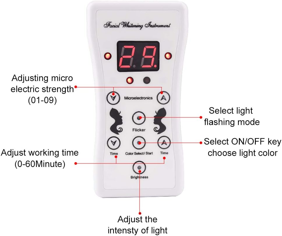 7 Colors Face and Neck with Micro-Current Function A754589