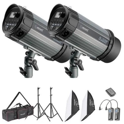 25 Strobe Flash Light and Softbox Lighting Kit M8867
