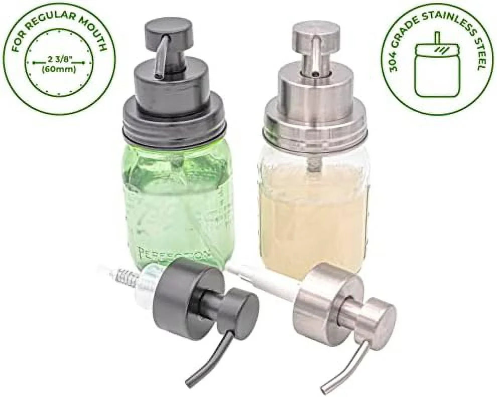 Stainless Steel Foaming Soap Pump Lid R614