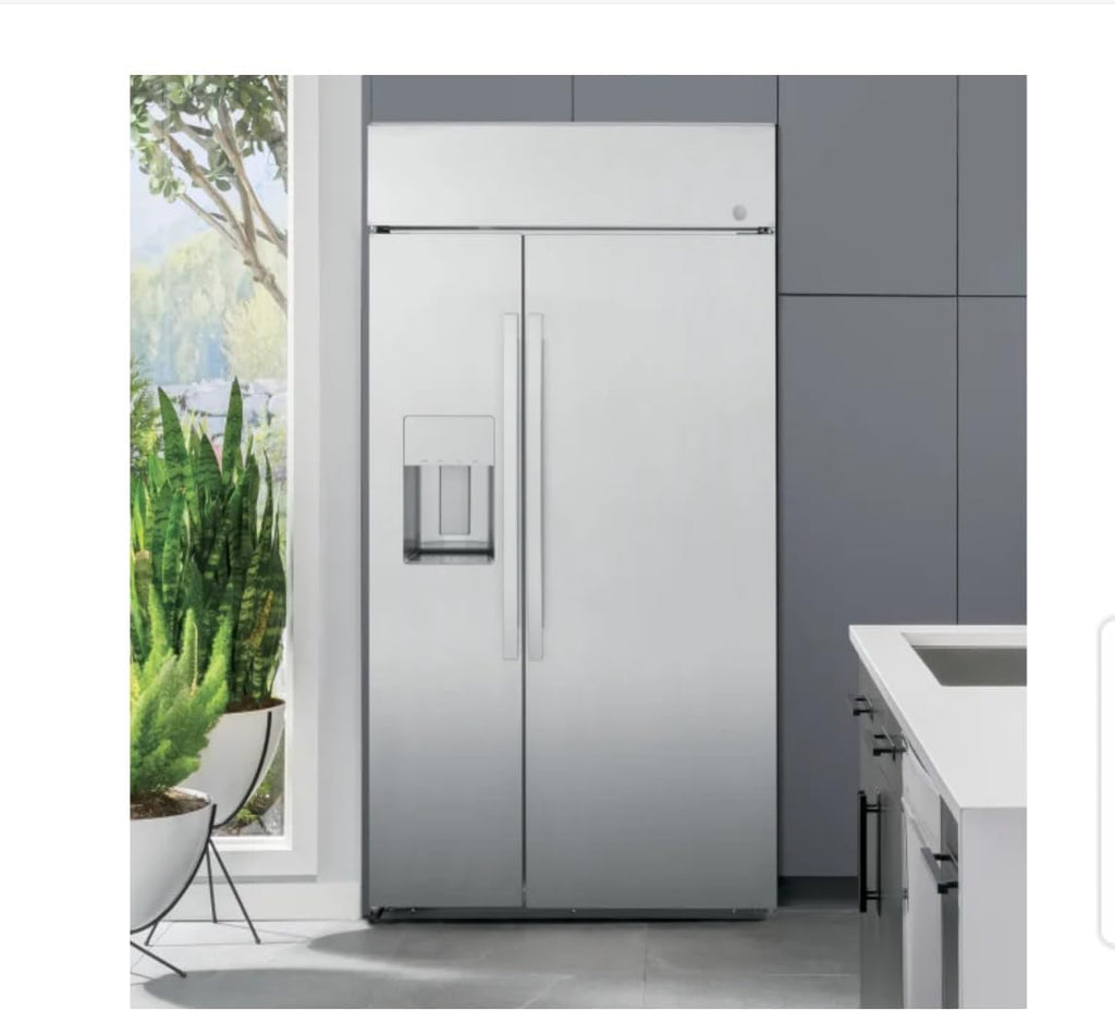 48" Smart Built-In Side-by-Side Refrigerator with Dispenser F54648