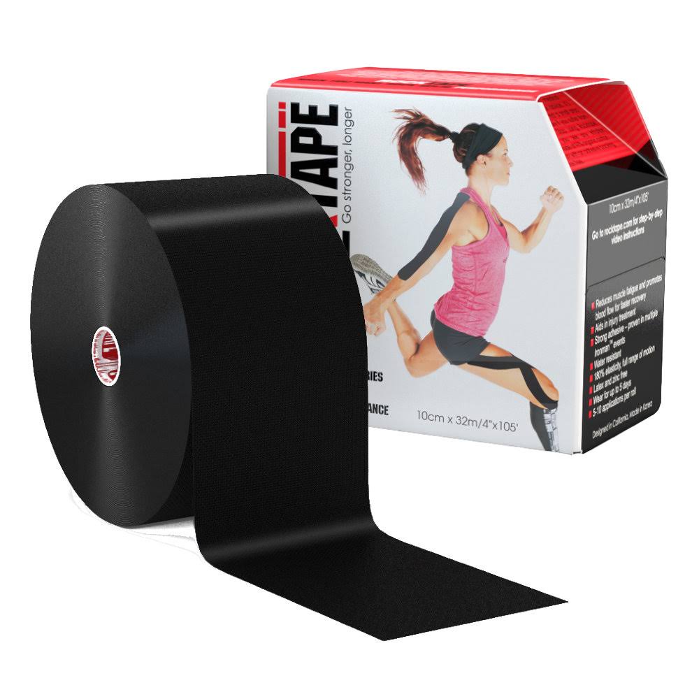 Black Roll 4 inch x 105 Feet Kinesiology Tape C67610