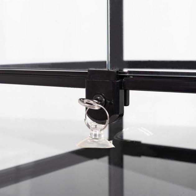 Tempered Glass Front Opening Double Hinge Door Terrarium J51854