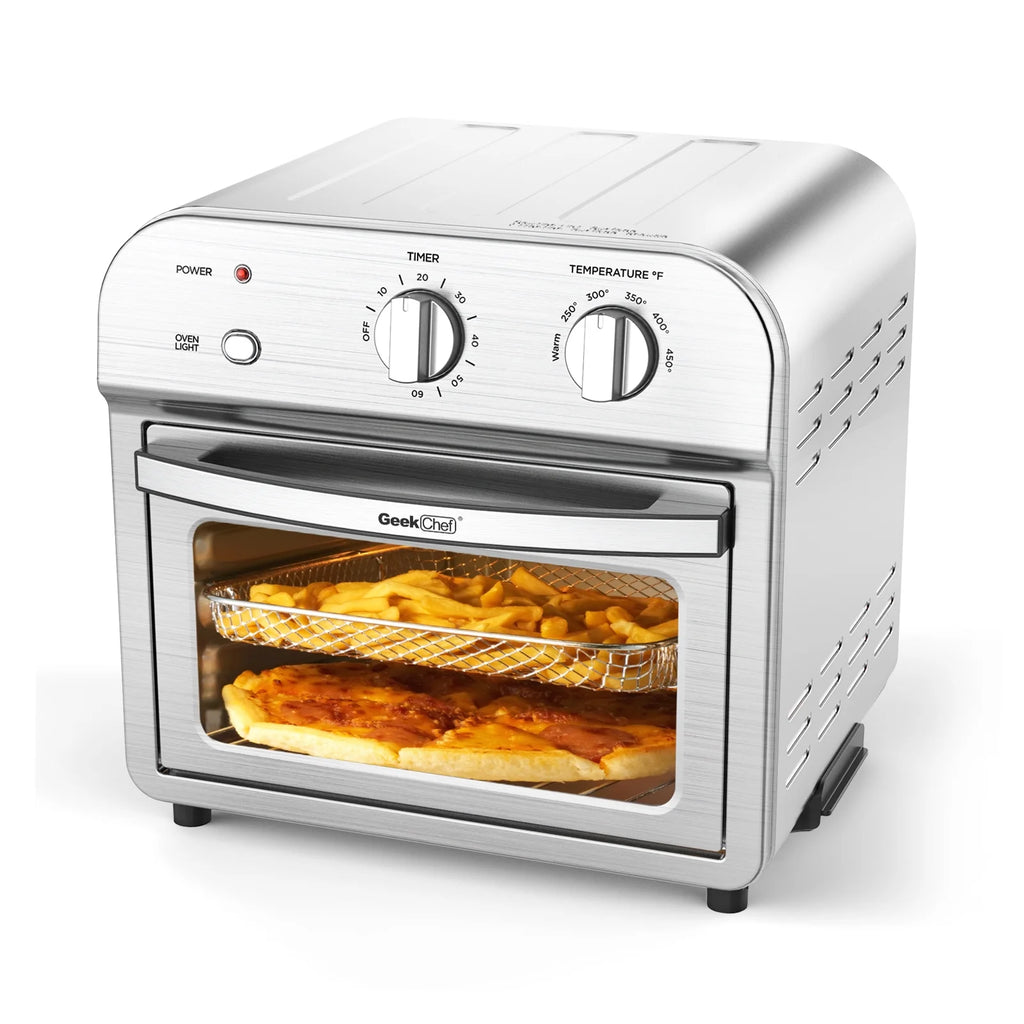 11Qt 1500W Stainless Steel Air Fryer Oven B93437
