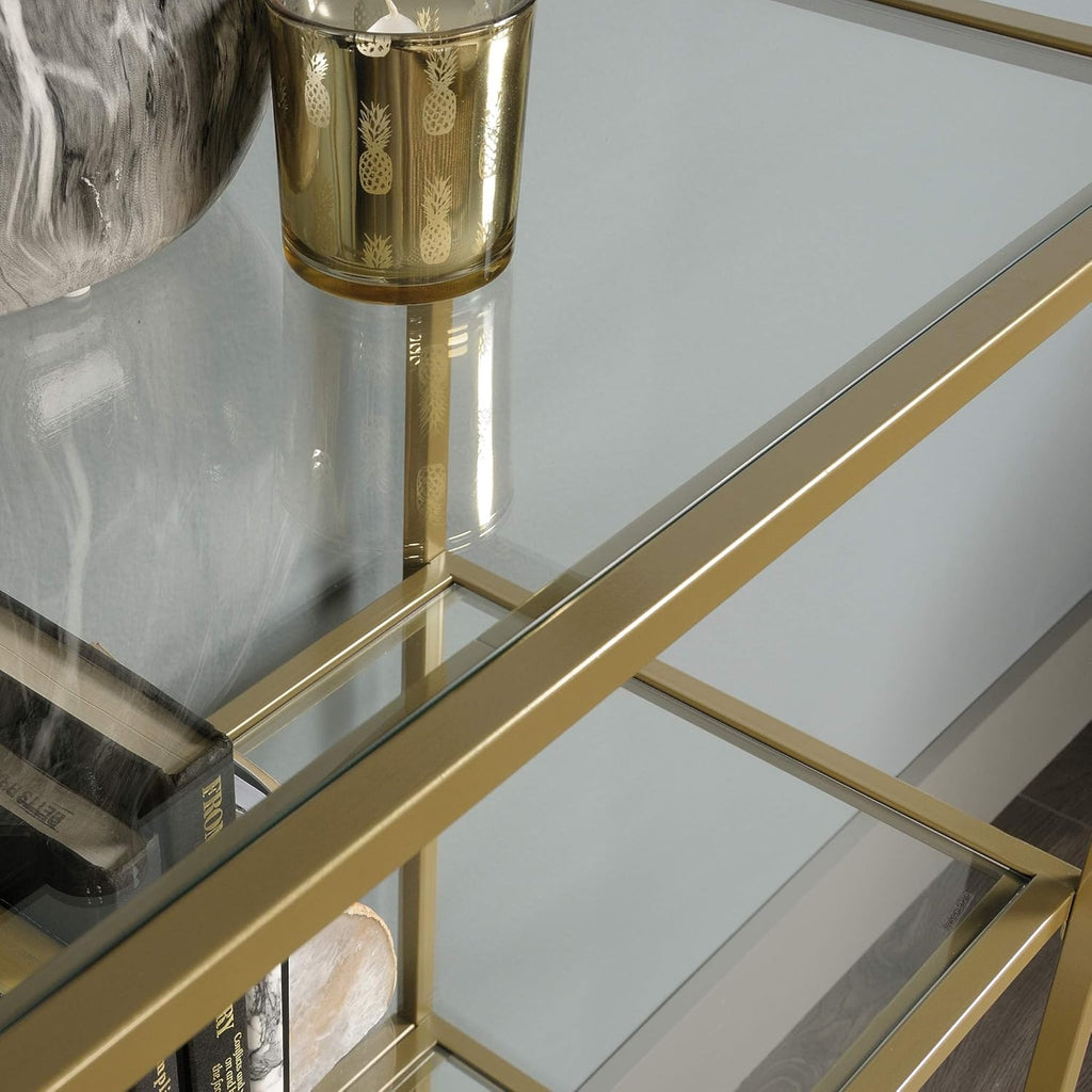 Satin Gold Bookcase K753918