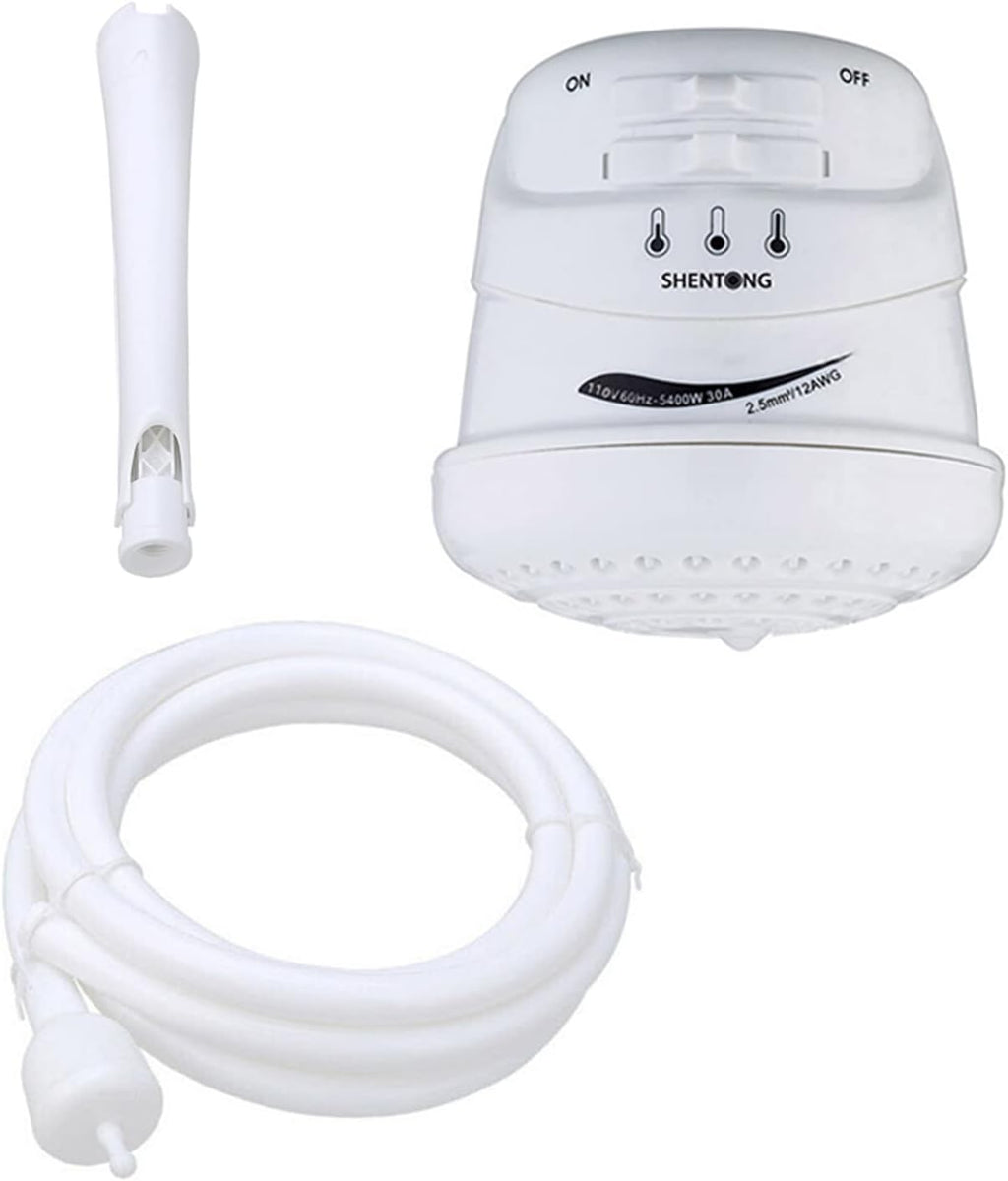 110V 5400W Electric Instant Hot Water Shower Head Heater Pack of 2 V55462