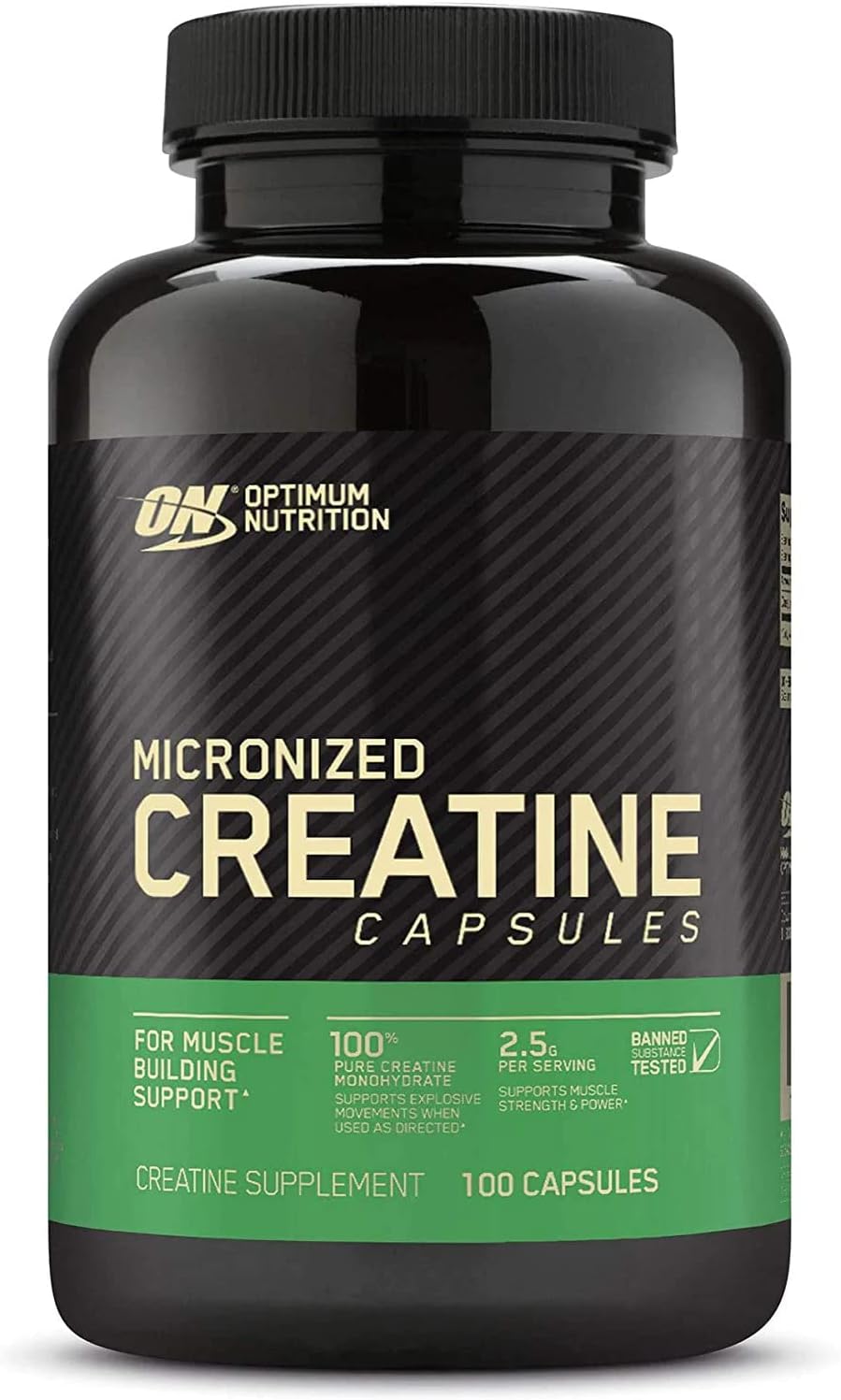 100 Caps Creatine Monohydrate Capsules L38009