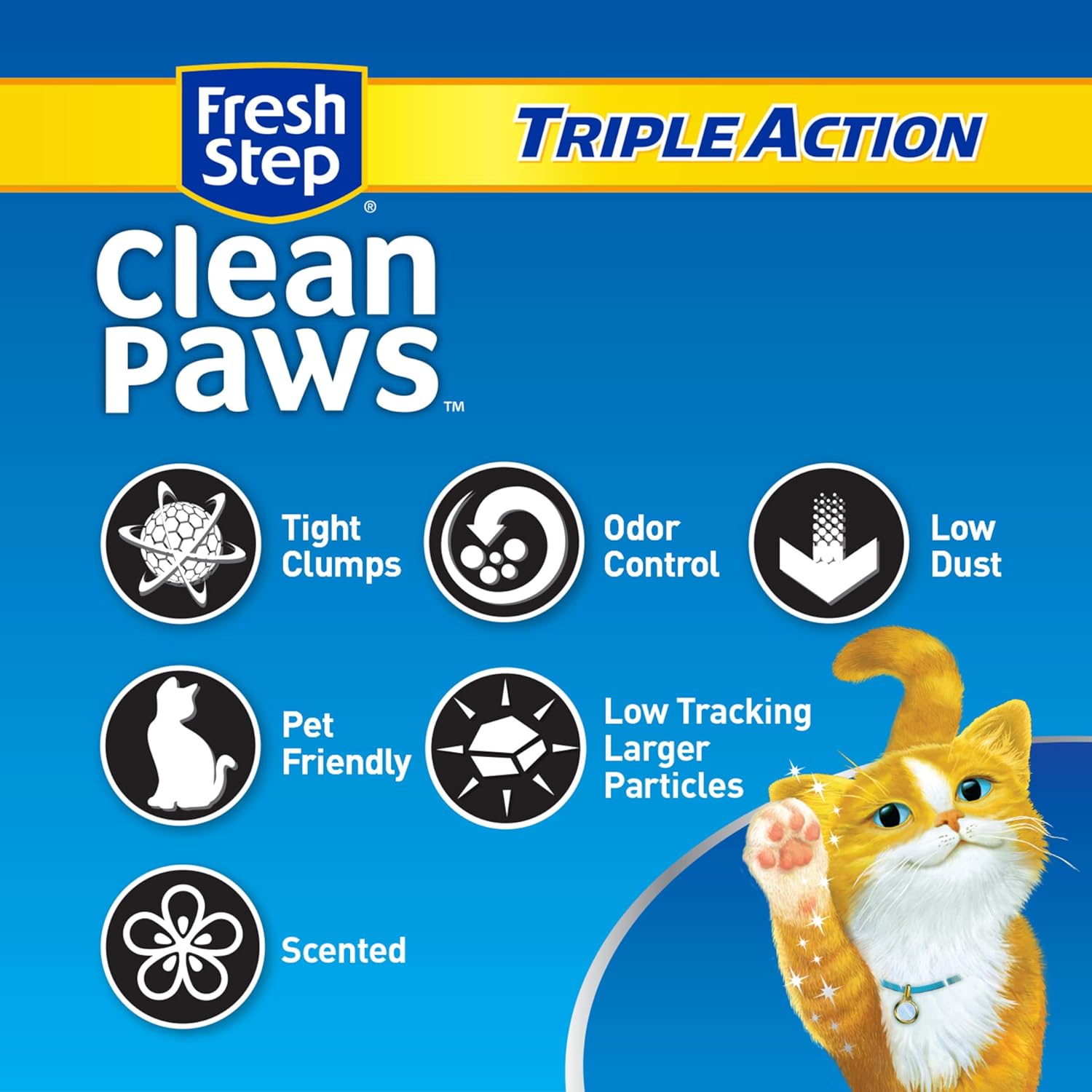 Clumping Cat Litter, 22.5 Pounds Z464