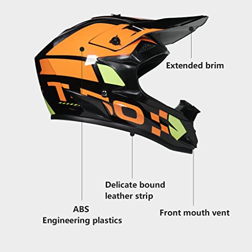 Full Face Motocross Helmet DOT ECE Approved J6031